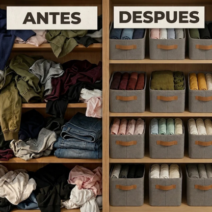 Organizadores De Ropa Plegables Organiza Tu Clóset En Minutos