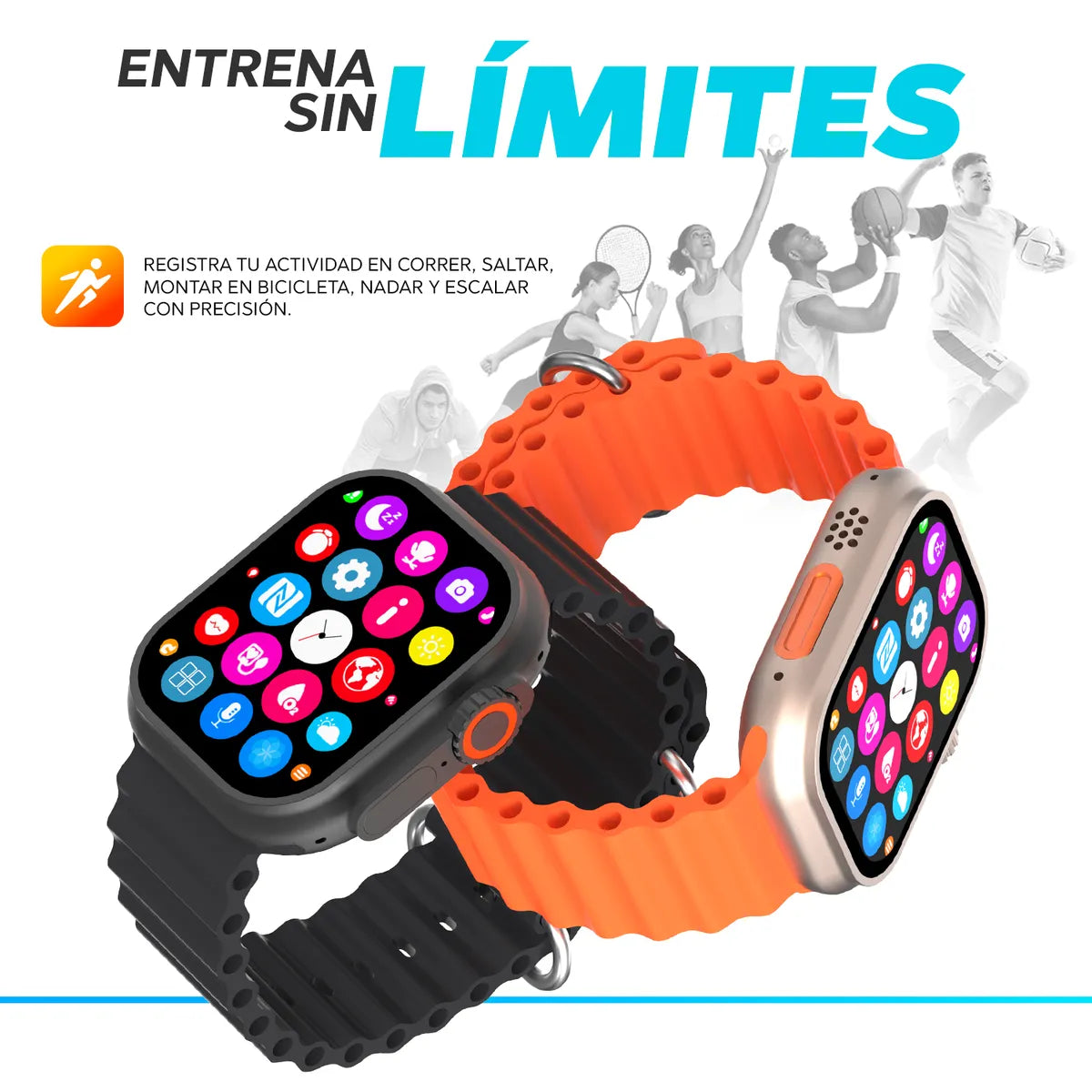 Reloj Inteligente Smartwatch Moderno T900 Ultra 2 Pro®
