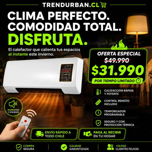UrbanClimate Pro® - Aire Acondicionado Portátil Premium