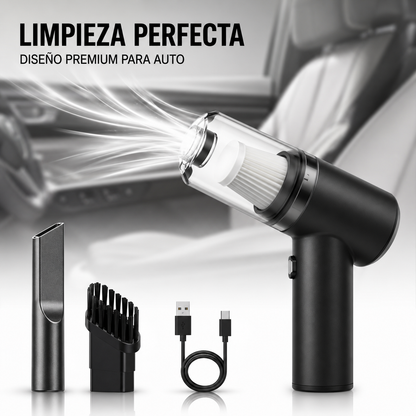 Mini Aspiradora Portátil Recargable Para Auto UrbanClean®