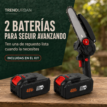 Kit Mini Sierra Inalambrica 48v Con 2 Baterias
