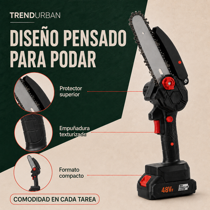 Kit Mini Sierra Inalambrica 48v Con 2 Baterias